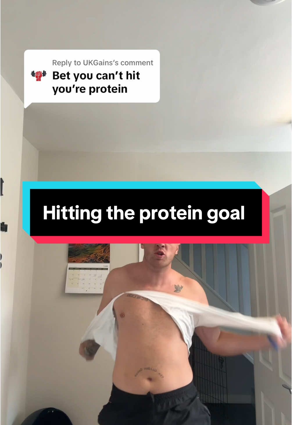 Hitting that protein goal #challenge #protein #goal #deanalex 