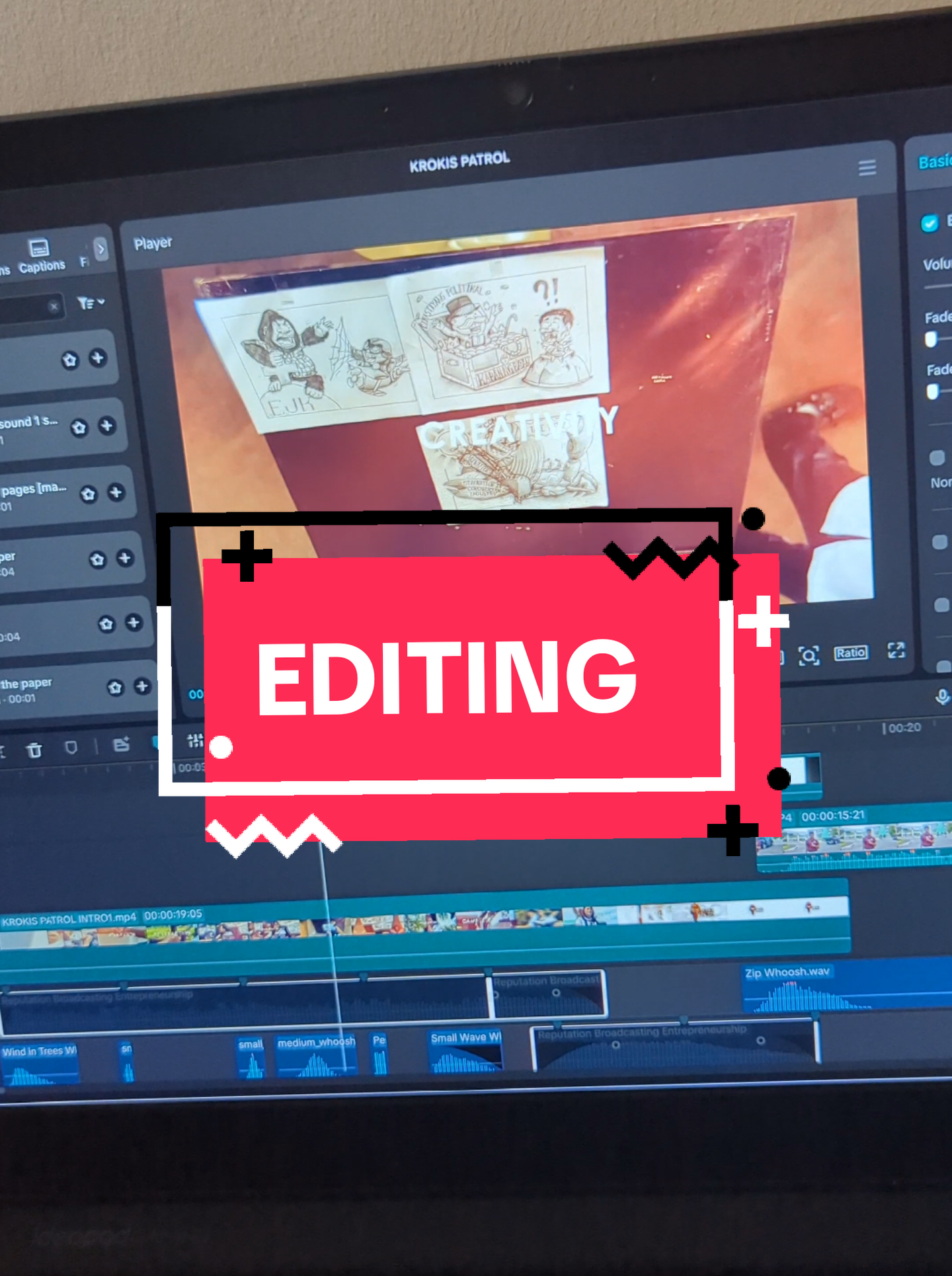 Buhay ng tagaedit ay ang magsound design