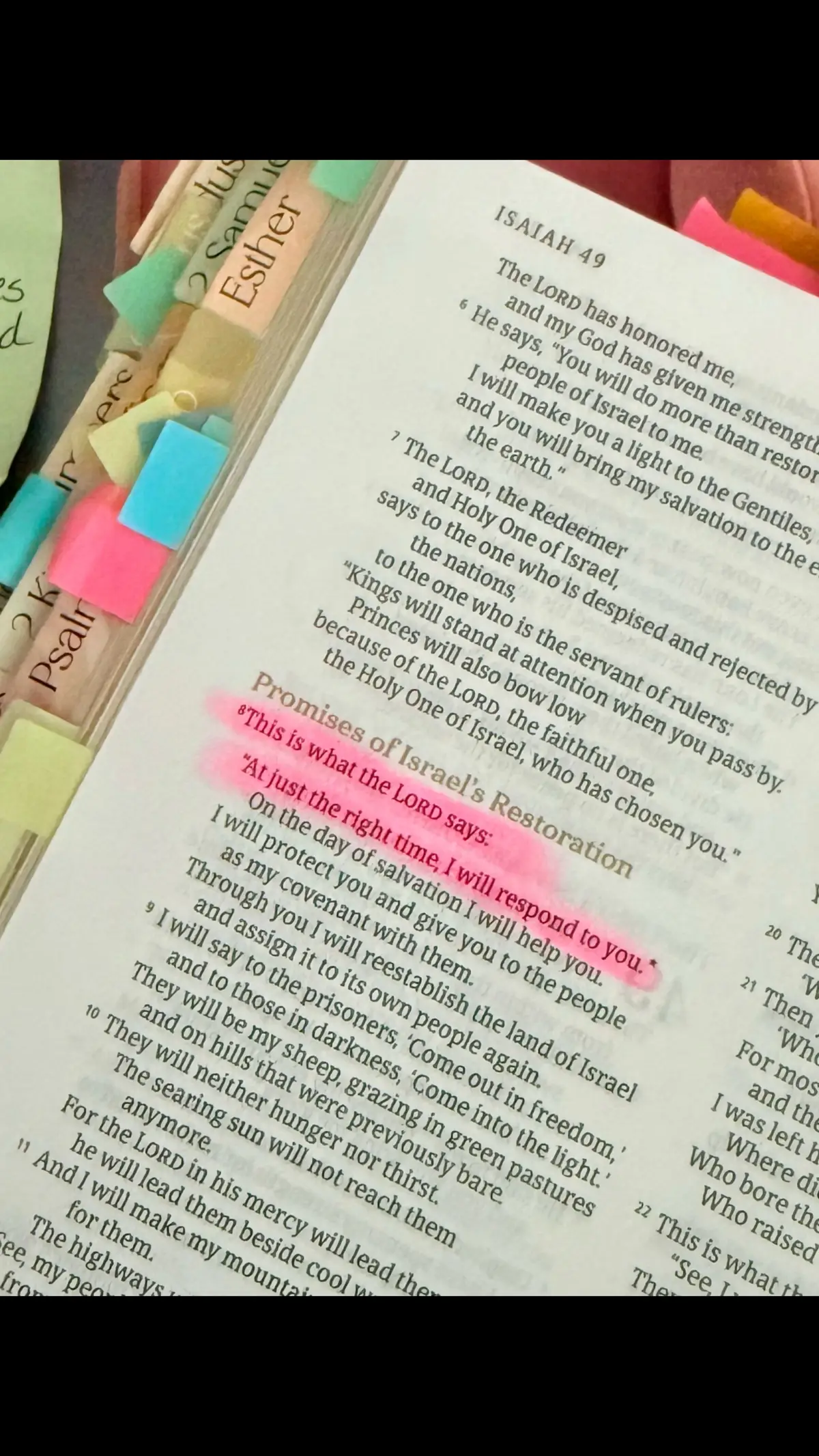 At just the right time… not my time, not their time — God’s time. He will respond. He will help. He always does. 🕊️💛 #verseoftheday #faithinthewaiting #godstiming #bibleverse 