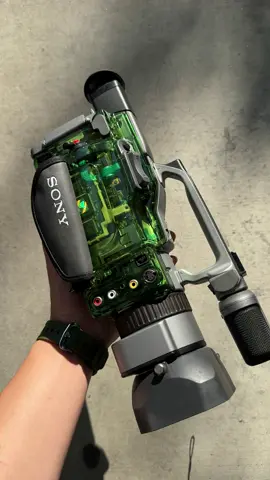 EMERALD GREEN 1/1 panel for the VX1000 #camcorder #handycam #vhs 