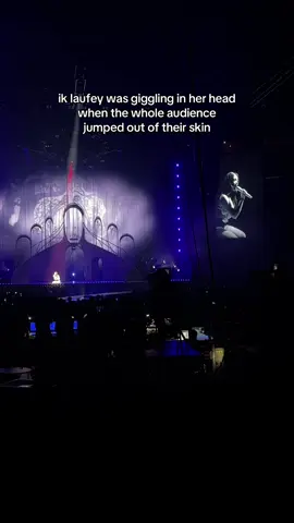 it was SO LOUD guys. Even knowing it was coming, the jumpscare…  @laufeyland @laufey #amatteroftimetour #laufeyorlando #amatteroftime #laufeytour 