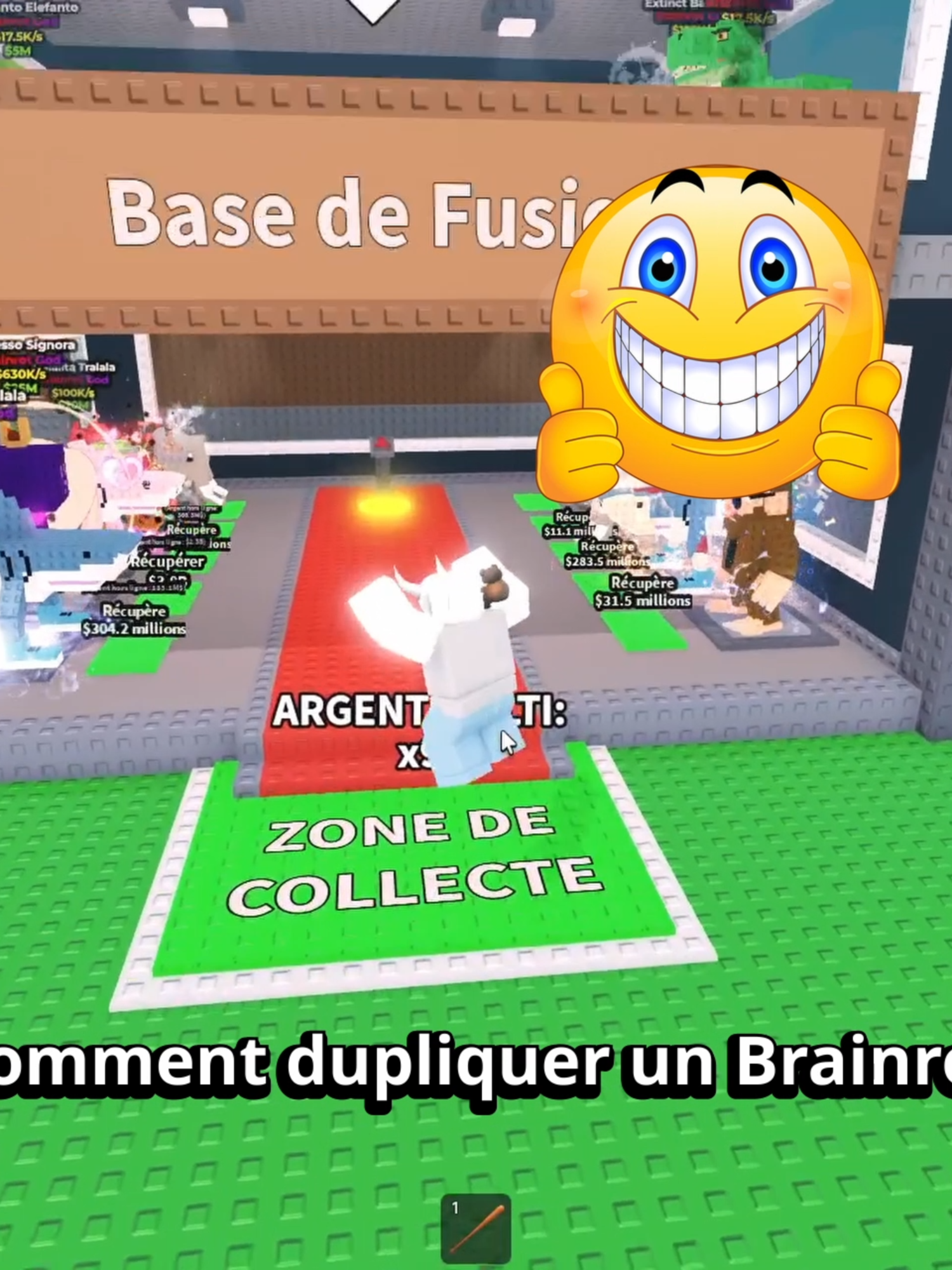 Tuto créer un doublon brainrot #robloxfyp #StealABrainrot #FYP #Foryou #Gaming #JeuxRoblox