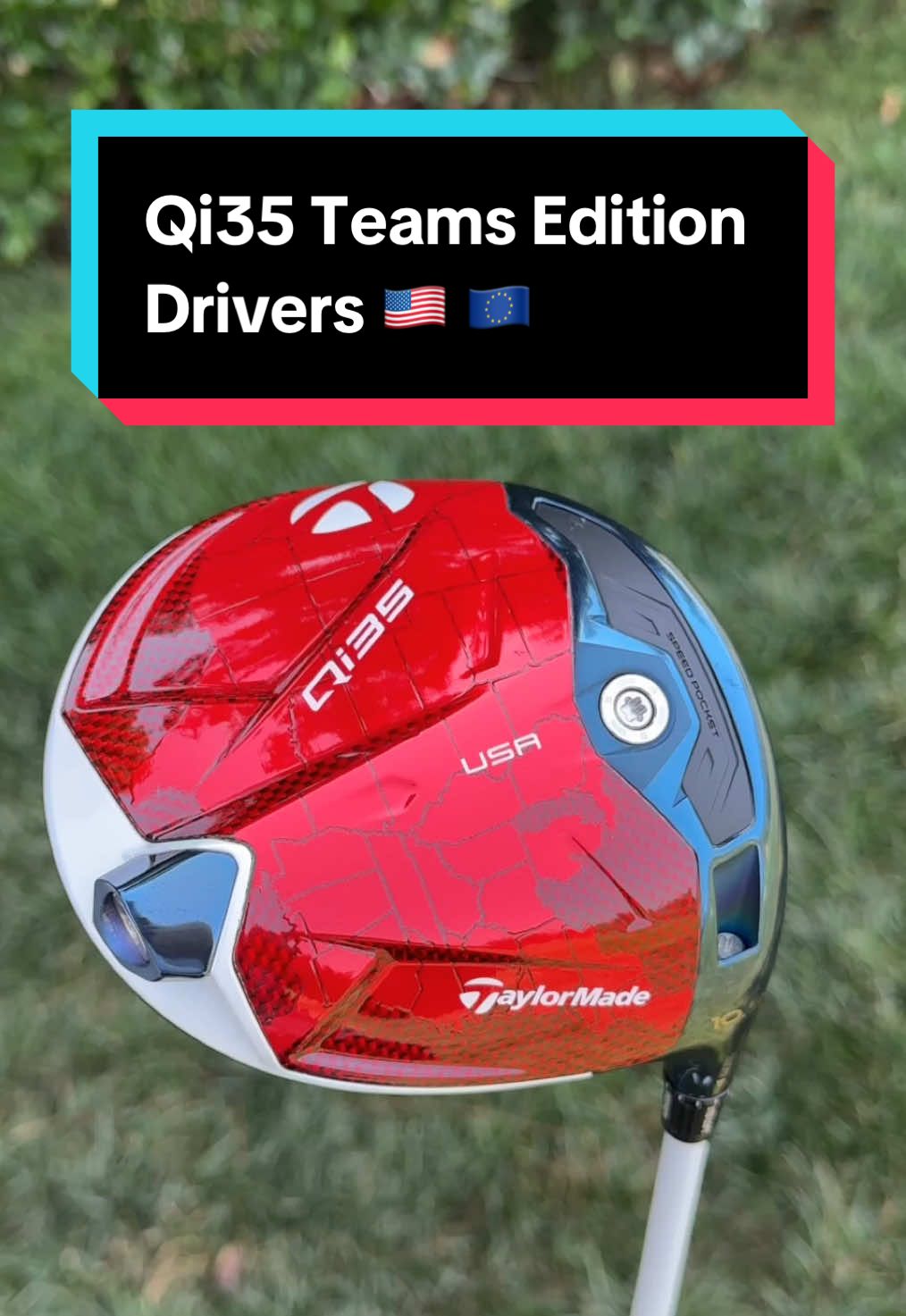 Which side are you on? The Qi35 Teams Edition drivers are here! 🔥 #taylormade #golf #golftiktok 