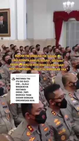 Membalas @inra160400 #@KENAPA HARUS TAKUT DI REFORMASI BIROKRASI NYA KALO MEMANG SUDAH BENER BEKERJA 😂 APA TAKUT KE BONGKAR BOBROKNYA, REFORMASI BIROKRASI INI UNTUK LEBIH PROFESIONAL, BEKERJA UNTUK NEGARA, BUKAN UNTUK OLIGARKI, KORUPTOR, MAFIA