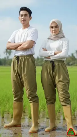 💧👢 Kaki tetap kering & terlindungi! Wader boot anti air ini menyatu dengan celana panjang, ringan, awet, dan aman dari lumpur, keong, serta gigitan serangga & ular.  👉 Buruan cek keranjang kuning! Dapatkan harga diskon! #sepatubootsawah #sepatubotcelana #sepatubootcelana #sepatubootpanjang #sepatuboot 