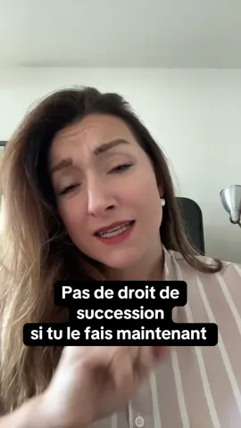 Pas de droit de succession si tu le fais maintenant #immobilier #2025 #vitsy #conseils #information 