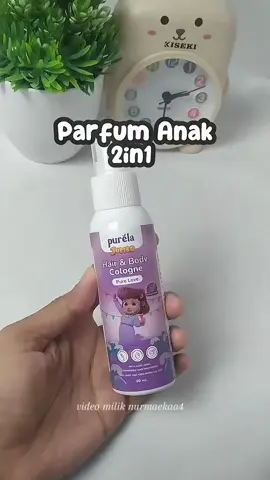 anak harum pakai purela hair and cologne ini #parfumanak #parfumbayi #purelahairandcologne 