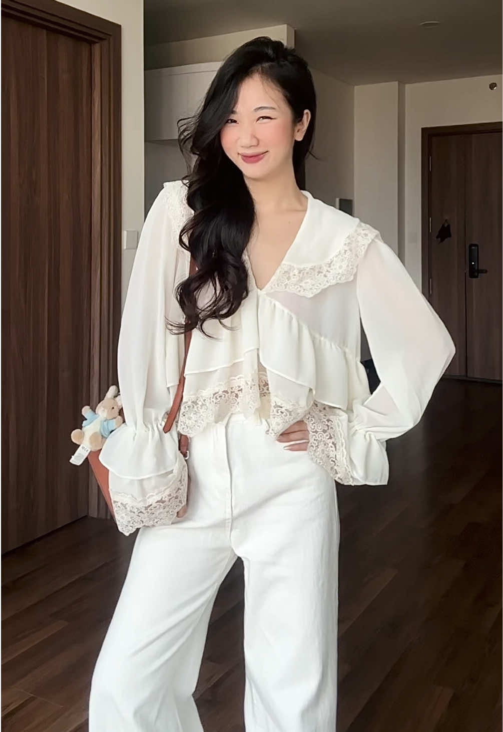 chiếc áo quá là xinh cho mùa thu nàyyyyy #xuhuong #thoitrangnu #somi #fypシ #viraltiktok 