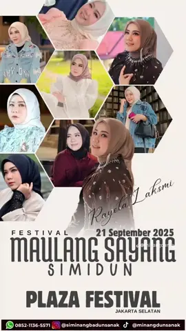 🇩🇪 *ALEKNYO URANG AWAK SANAK* 🇩🇪 𝐀𝐬𝐬𝐚𝐥𝐚𝐦𝐮𝐚𝐥𝐚𝐢𝐤𝐮𝐦 𝐰𝐚𝐫𝐚𝐡𝐦𝐚𝐭𝐮𝐥𝐥𝐚𝐡𝐢 𝐰𝐚𝐛𝐚𝐫𝐚𝐤𝐚𝐭𝐮𝐡 Himbaun untuk seluruh perantau minang se-Jabodetabek dan sekitarnya, khususnya warga minang di Kawasan Jakarta dan sekitarnya untuk datang dan menyaksikan *FESTIVAL MAULANG SAYANG SIMIDUN ALEKNYO OERANG MINANG* LOKASI 📍Lokasi: PLAZA FESTIVAL, KUNINGAN Jakarta Selatan ( https://maps.app.goo.gl/w7TpibKsJzuiBP5i8  📆 Tanggal: 18, 19, 20, 21 September 2025 🕘Pukul: 10.00 - 22.00 Wib 𝐓𝐄𝐑𝐁𝐔𝐊𝐀 𝐔𝐍𝐓𝐔𝐊 𝐔𝐌𝐔𝐌 || 𝐆𝐑𝐀𝐓𝐈𝐒 𝐌𝐀𝐒𝐔𝐊 𝐈𝐍𝐅𝐎 : Acara/Kerjasama/Pengisi Stand silahkan Hubungi (WA/HP) 081389575421/085211365571 Follow Tiktok Kami yo Sanaaakk!! @minangdunsanak Instagram @siminangbadunsanak YouTube Channel @simidunfamilly 💱Media partner  @lagu.minang.official @kumpulan.lagu.minang @dendang.musik.minang @official.musik.minang Venue lokasi @jakartainternationalvelodrome ‼️𝐓𝐨𝐥𝐨𝐧𝐠 𝐝𝐢 𝐒𝐇𝐀𝐑𝐄 𝐘𝐚𝐚𝐚 || 𝐒𝐢𝐥𝐚𝐭𝐮𝐫𝐫𝐚𝐡𝐦𝐢 𝐌𝐢𝐧𝐚𝐧𝐠 𝐁𝐚𝐝𝐮𝐧𝐬𝐚𝐧𝐚𝐤 ‼️