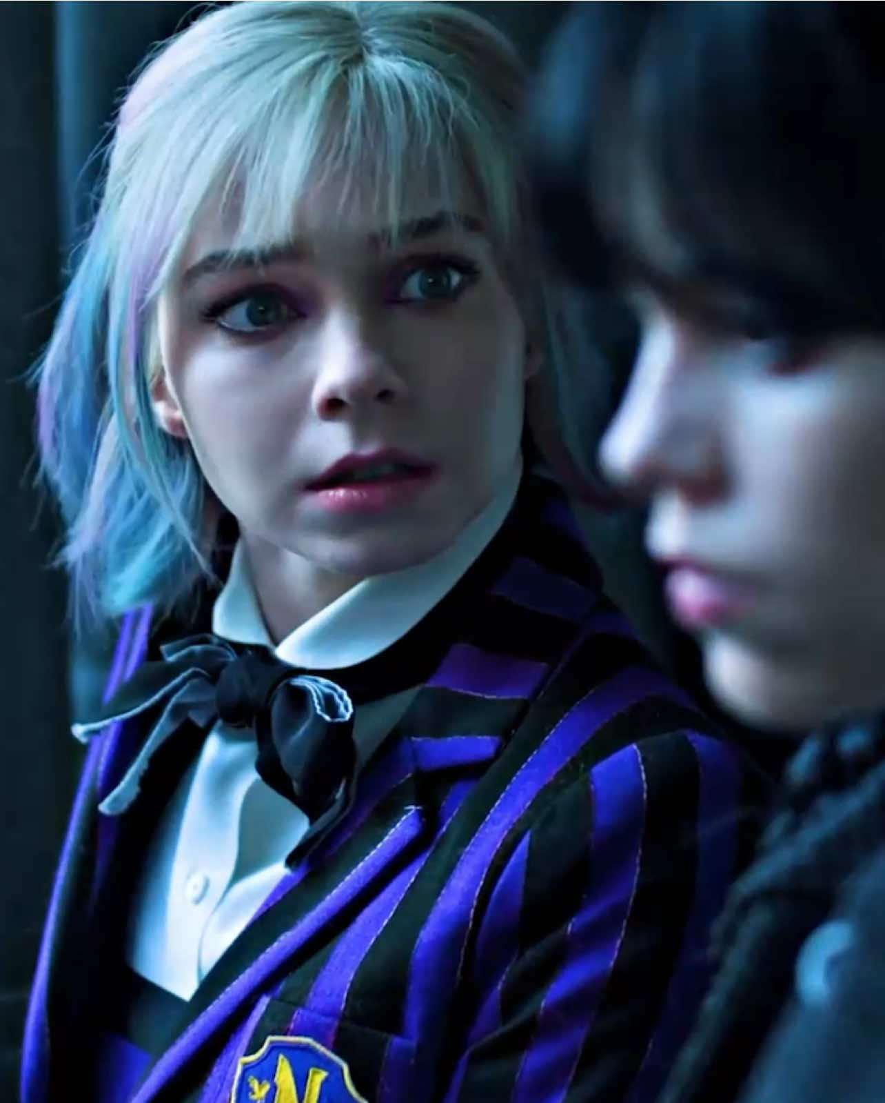 Enid: “This is the part that gets gnarly”  Wednesday: “What” #wednesday #enidsinclair #enidsinclairedit #emmamyers #edit 