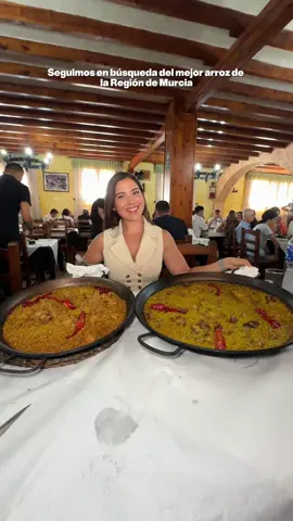 ARROZ EN ABANILLA 📍RESTAURANTE LOS COLLARES  Arroz para 4 de conejo y caracoles  Arroz para 2 de pollo (siempre lo pido de pollo porque es mi favorito) Seguimos probando arroces en la Región de Murcia, ¿me recomendáis el siguiente? #arroz #abanilla #loscollares #arroceria #murciafood 