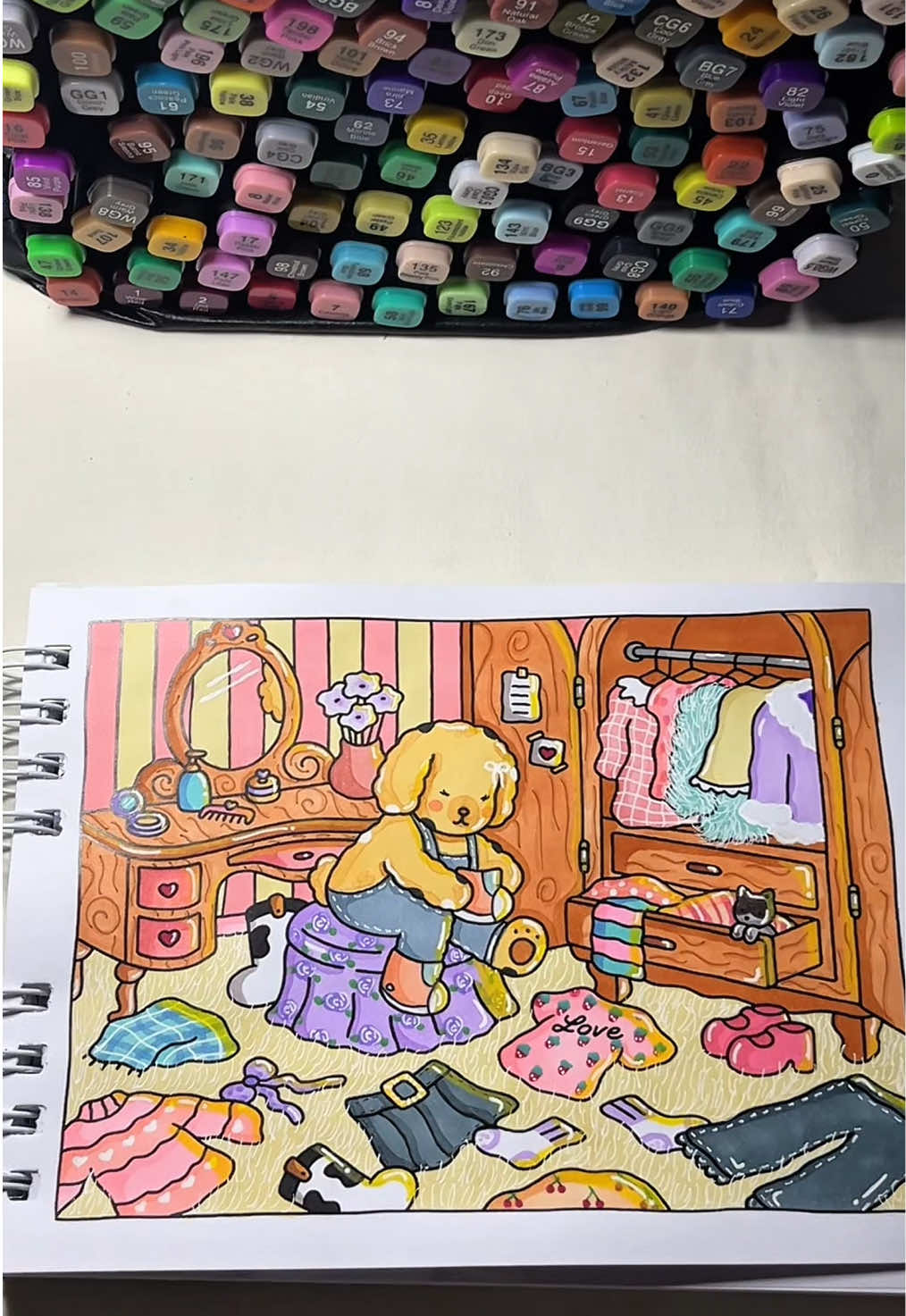 oii, vem pintar bobbie goods comigo? 💗 Livro: Bobbie Goods- Do dia para a noite  Marcadores: Touch se quiserem me ajudar a criar conteúdos aqui, é só curtir, salvar o vídeo e copiar o link 🥰 #bobbiegoodslookdodia #bobbiegoods #bobbiegoodscoloringpage #fy #bobbiegoodsinspiracao 