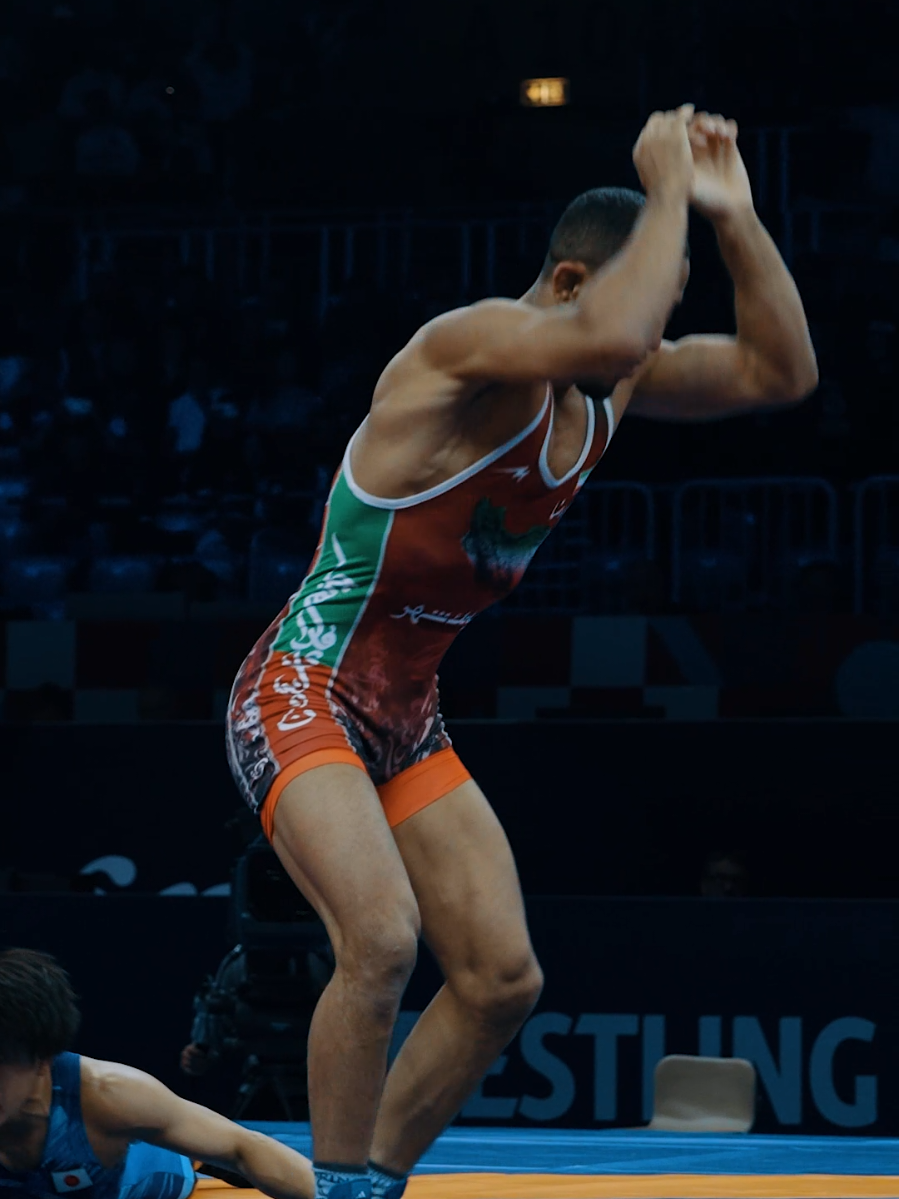 Amouzad is the best in the world 🌎 🇮🇷 #wrestlezagreb 