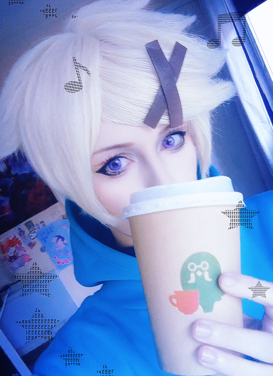 z…zz…so….sleep…y…… First time cosplaying a mâle character, hope i'm not too goofy #mysticmessenger #otome #otomegame #yoosung #yoosungkim 