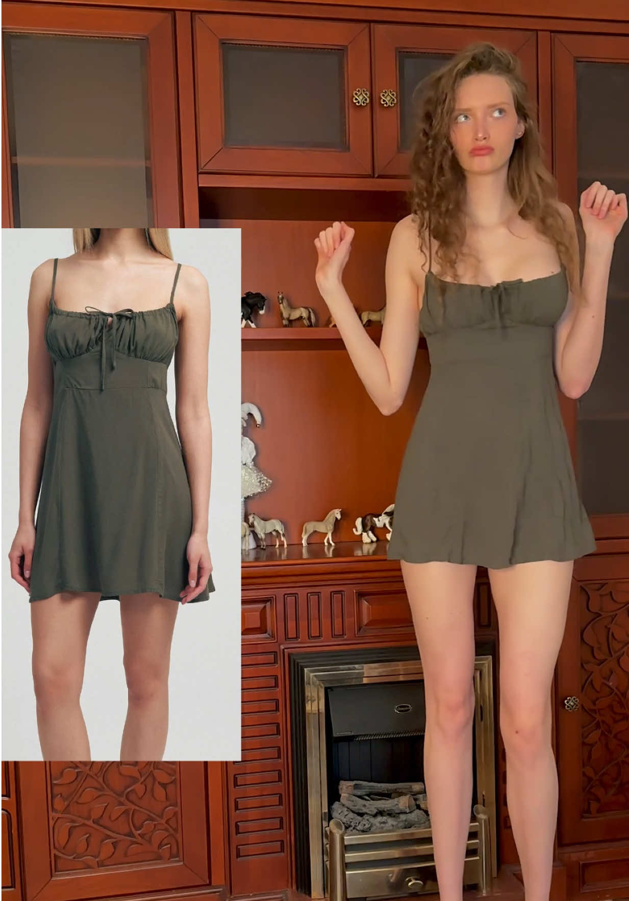 Mini Dress on a Tall Girl #tallgirl #legs #heels #comparison #minidress 