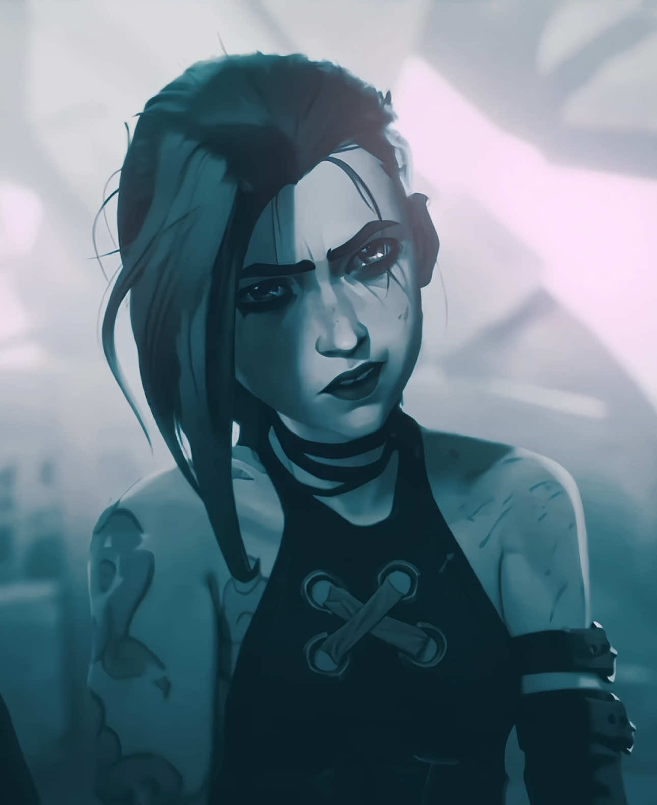 Jinx X confidence 😍🩵 —- #arcaneleagueoflegends #arcaneedit #jinxarcane #foryou #explorepage  TAGS: @Drizzle.aep @lun @jackxzy @Imbetteratedits @⭐️. @bxzy 