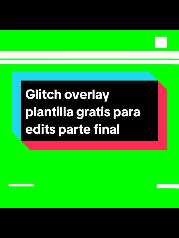 Block Glitch overlay plantilla para edits  #glitchoverlay  #plantillaparaedits #overlays 