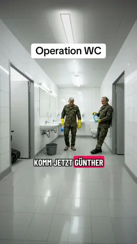 Bundeswehr-Opa im Einsatz: Wischmopp statt Waffe #bundeswehr #wehrpflicht #rentner #günther #horst 