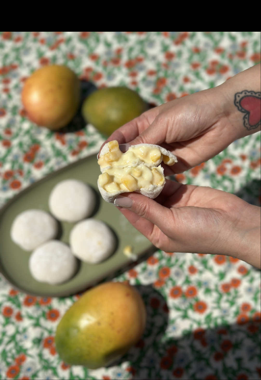We’d rather be in Tokyo, but this 45-min mango mochi 🥭 will do for now 💁🏽‍♀️ link in bio for the recipe  #mochi #mango #recipesoftiktok #ourplace 
