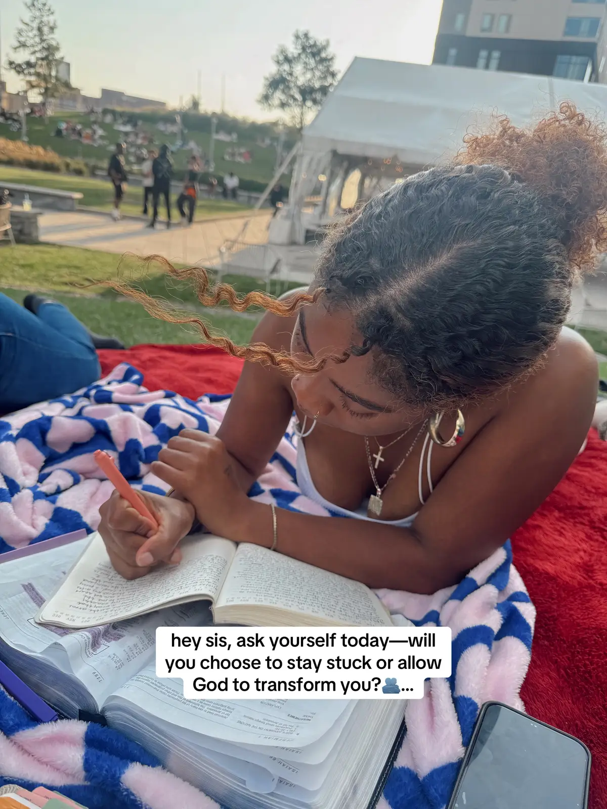 transition seasons will always have a weight to it that sometimes feels unbearable to carry, especially as you’re navigating heartbreak, wounds, fears, anxiety and trusting that there is a purpose through all that. but i can promise that if you fully lean into the process, God will show you exactly why He’s allowing you to go through it🤍 . . . #christiangirltiktok #godlywomen #godisworking #christiangirl #prayertok 
