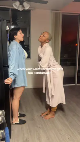 Keeping your white friends on their toes >>> #roommates #funny #comedy #fyp 