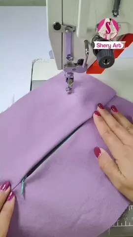 how to make side zipper pockets #sewingtiktok #sewing #stitch #fashiontiktok #viral 