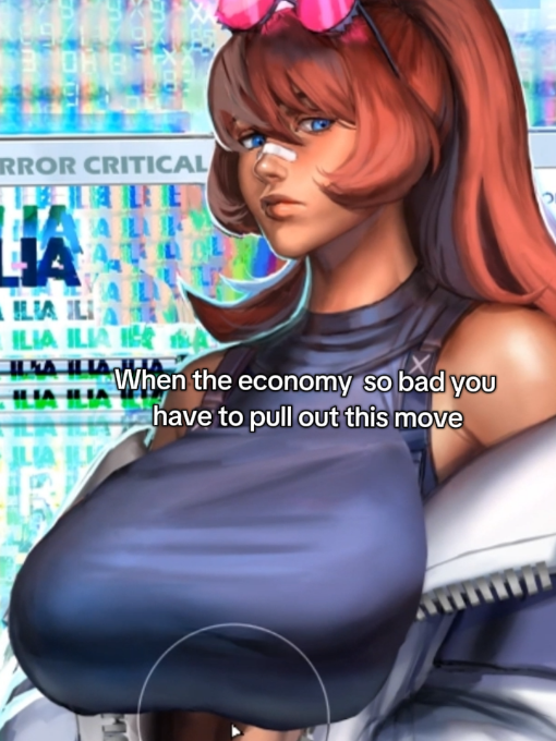 when the economy  so bad you have to pull out this move  #digitalart #arttrend #artcommunity #smallartistsupport 