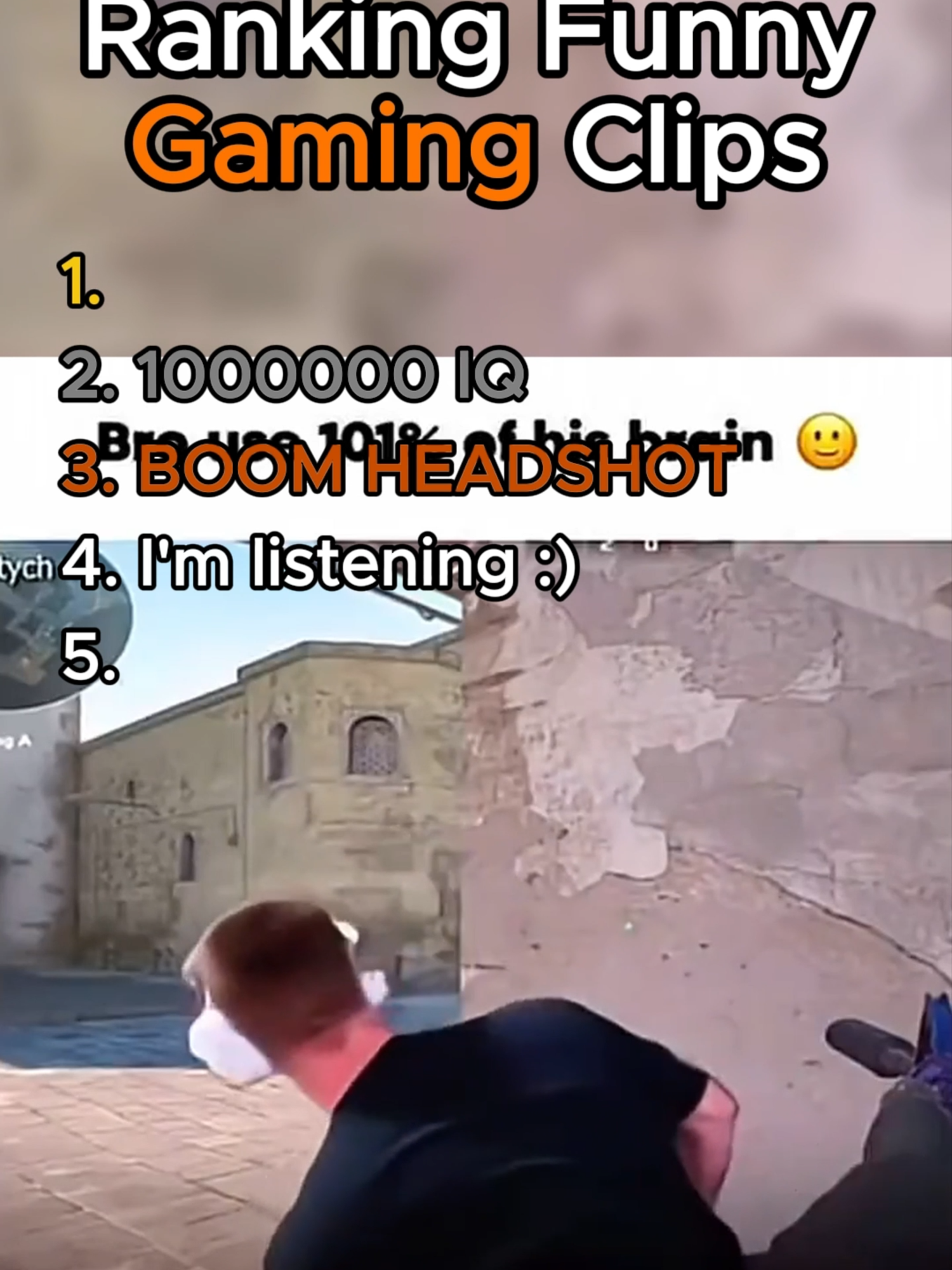 Ranking Funny Gaming Clips #gaming #funnymoments #GamingOnTikTok #gamingclips