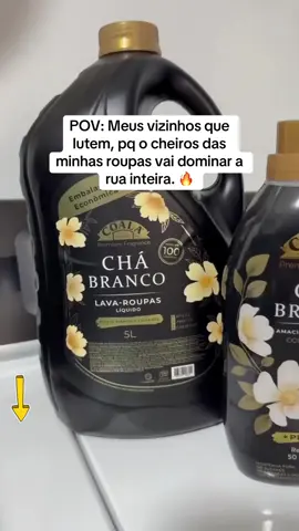 🚨 Promoção de lançamento: sabão líquido 5L + amaciante Coala! 💖 Rende até 50 lavagens e deixa suas roupas com cheiro de rica! 👉 Clique no carrinho laranja e aproveite agora! #chabranco #coala #lavaroupas #sabaoliquido #kitcoala 