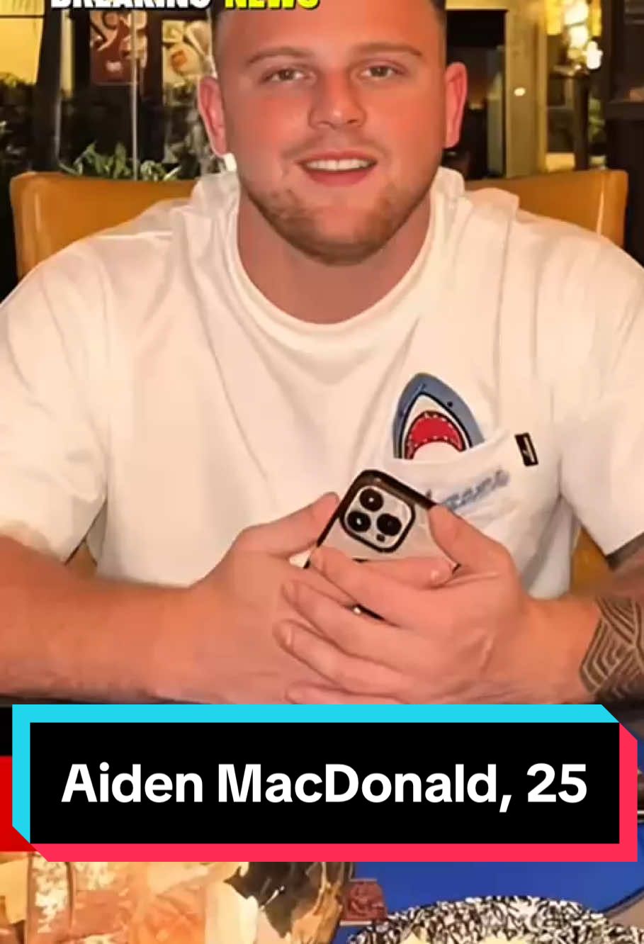 Aiden MacDonald, 25 #ukcrime #truecrimeuk #ukcrimenews #murdercase #crimestory 