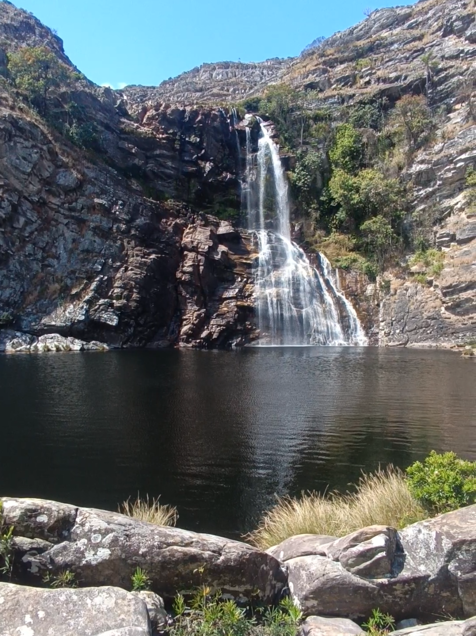 Cachoeira da Capivara (parte baixa) - Serra do Cipó - MG.  #serradocipo #minasgerais 