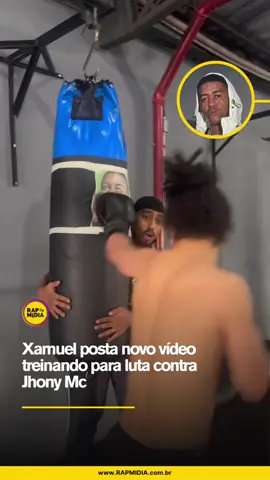Xamuel aparece treinando para luta com Jhony Mc 👀🔥 #Xamuel 