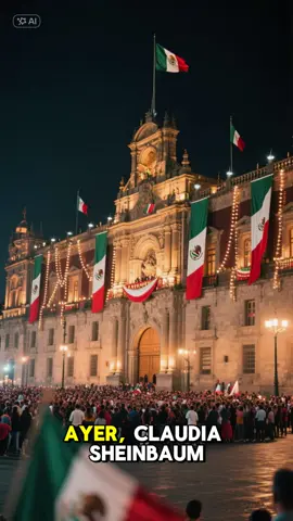 El 15 de septiembre de 2025, durante la conmemoración del 215 aniversario del Grito de Independencia, Claudia Sheinbaum Pardo, tras asumir la presidencia el 1 de octubre de 2024, se convirtió en la primera mujer presidenta de México en encabezar la ceremonia del Grito de Independencia desde el Palacio Nacional.   	•	Hasta ese momento, en los más de dos siglos de tradición (~215 años desde 1810), todas las ceremonias oficiales del Grito habían sido encabezadas por hombres. 