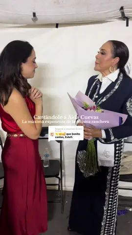 Respuesta a @Aida Cuevas “a ver tu cántame” ❤️‍🩹🥺 una sencillez increíble de la maestra @Aida Cuevas ¡gracias por esta noche memorable!🎶🇲🇽 #reaccion #musicamexicana #aidacuevas #cantante #regionalmexicano 