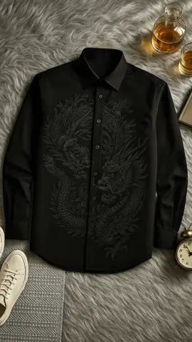 Kemeja Batik Pria LANDAK HITAM #ootdfashion #ootdpria #OOTD #fyp #kemeja 