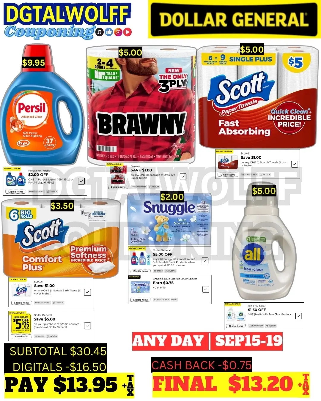 #dollargeneral #dollargeneralcouponing #couponing #fyp #couponingcommunity 