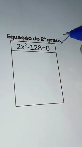 Equação do 2 grau #math  #studygram  #mathematics  #study  #teachersoftiktok 