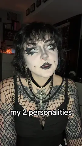 but fr i am both at the same time, all is me🥰 #personalities #vibes #aesthetics #goth #alt 
