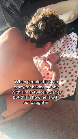 She loves her daddy 🤍🤍 #agegap #agegaprelationship #agegapcouple #agegaptrope #baby 