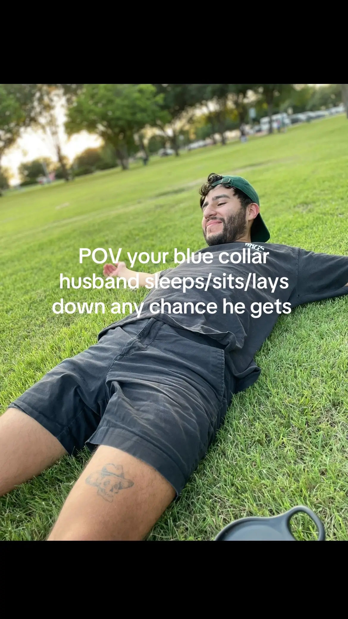 We love our hardworking king 👑 #husband #hardworking #nap 