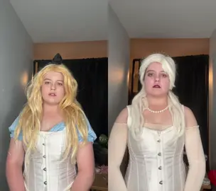 #duet with @😈Horrorqueen 👑 #whitequeencosplay #alicekingsleighcosplay 