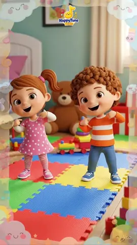 Cabeça ombro joelho e pé! Músicas infantis para as crianças 🎶 #musicainfantil #kidsoftiktok #criança #infantil #musicasinfantis 