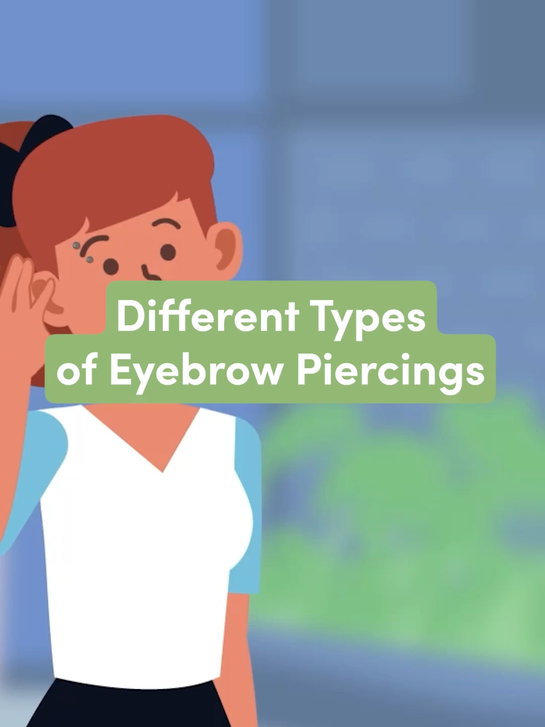 Eyebrow piercings are a cool, fun way to change up your look. We’re here with everything you need to know about piercings, placements and what to expect💎 #howto #hack #lifehack #eyebrow #eyebrows #piercings #style #jewelry