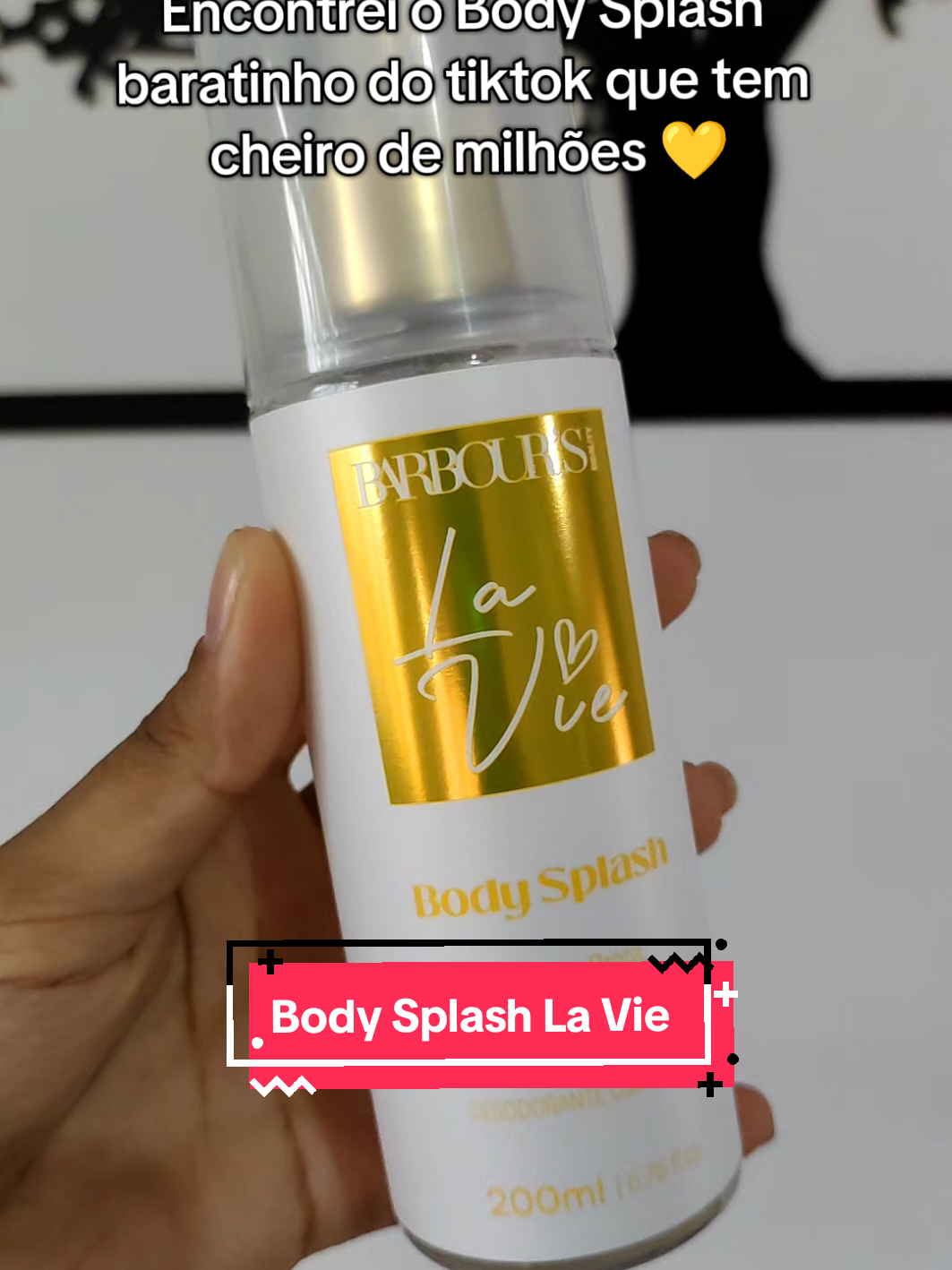 😍💛 #bodysplash #lavie #perfume 