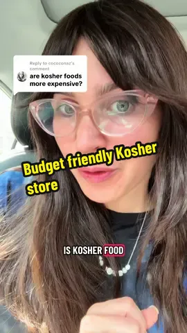 Replying to @cococonaz Is kosher food more expensive, let’s visit and budget friendly grocery store. #kosher #food #groceryshopping 