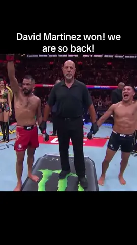 LETS GOOO! #UFC #ufcnoche #cyberpunkedgerunners #davidmartinez #fyp 