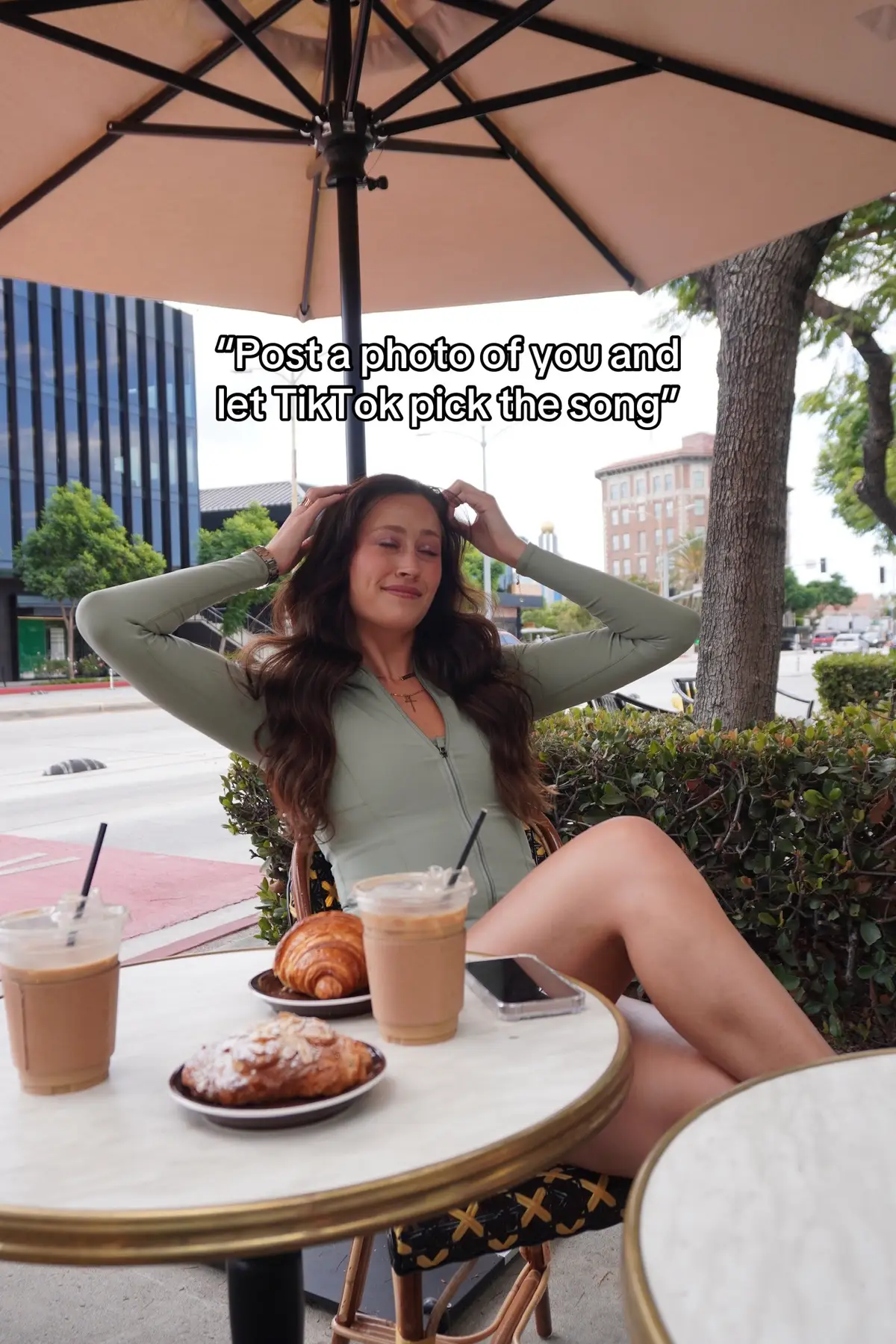 She’s a classy broad today. 