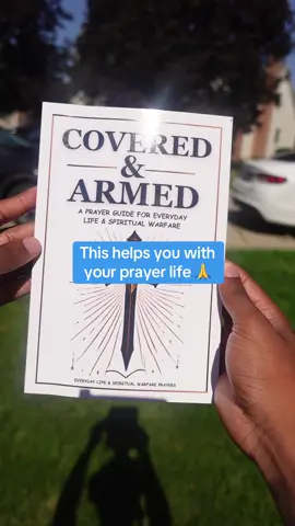 Covered and armed prayer life book #prayerguide #prayerbook 