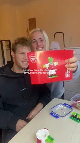disclaimer: this could make or break your relationship if you get the mini Lego version #dateidea #football #arsenal #PremierLeague #fyp 