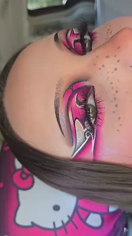 this came out SOOO stinking cute!!! i end up taking my mom shopping later this day and got so many compliments!! this was a recreation of a @Plouise Artists look but in pink instead of blue 😁😁💓 #hotpinkmakeuplook #neonpinkmakeup #plouisemakeup #plouisemakeuplook #eyeshadowtutorial 